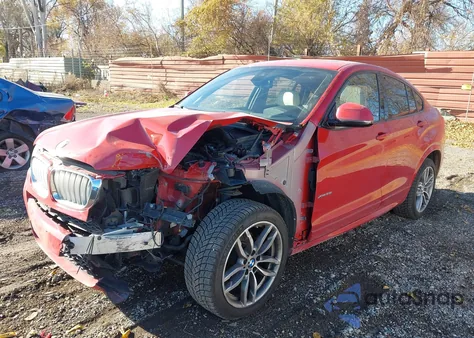 2018 BMW X4 xDrive28I z USA, uszkodzony, nr VIN 5UXXW3C58J0Y65885